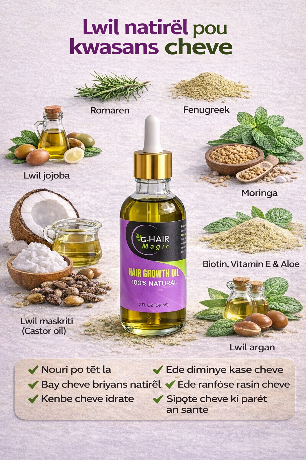 G-Hair Magic – Natural Hair Growth Oil